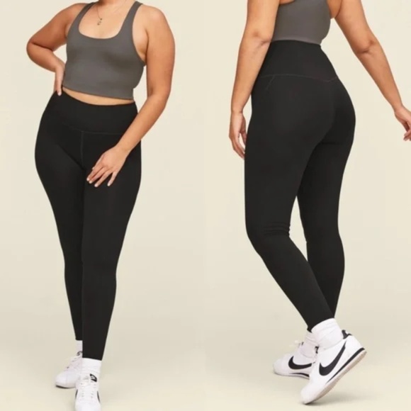 Girlfriend Collective Compressive High Rise Full Length‎ 28.5" Legging Size M - Picture 1 of 11